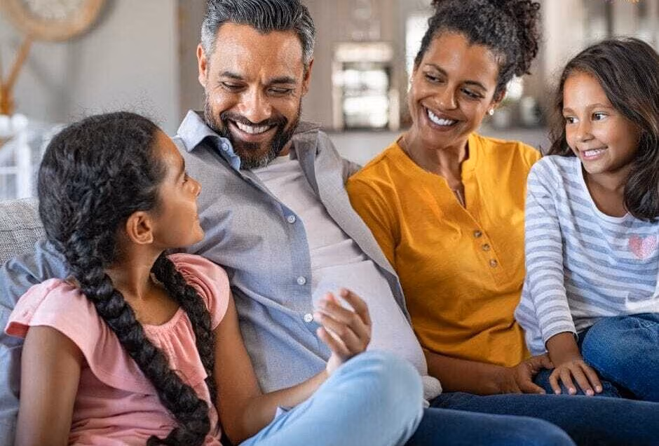 Happy family with Health Insurance - Pandora Insurance